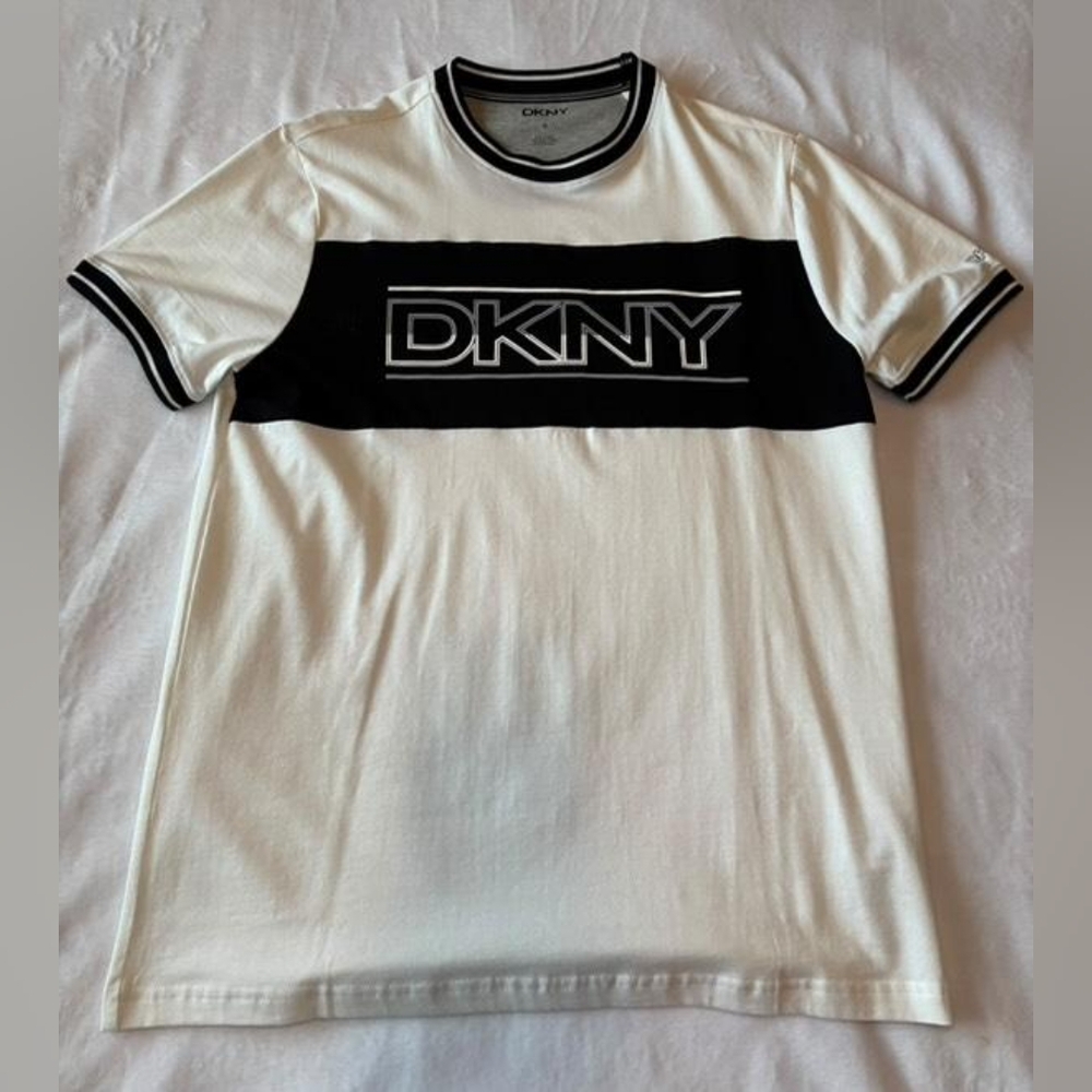 Black and white DKNY shirt